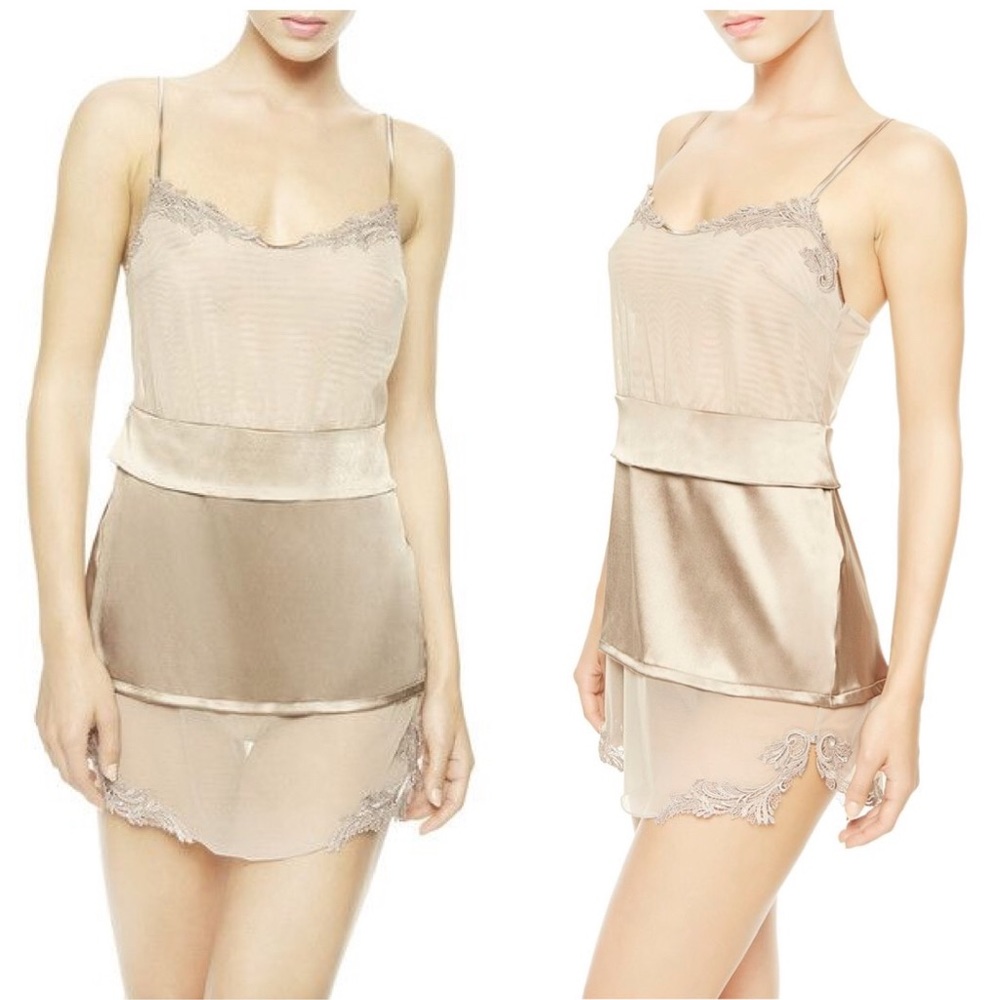 LA PERLA Garland Chemise Slip, XS, NWT